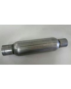 2.5" straight Universal Glasspack Muffler / Resonator exhaust