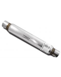 2" straight Universal Glasspack Muffler / Resonator exhaust