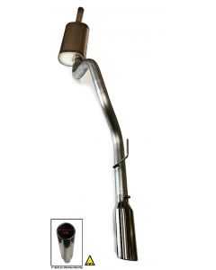 Cat back Mandrel Exhaust kit Fits Jeep Grand Cherokee 1999 - 2004