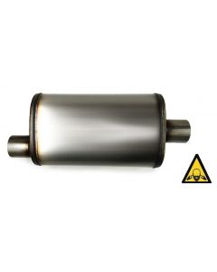 Universal Stainless steel performance muffler 2.25" Offset / Center